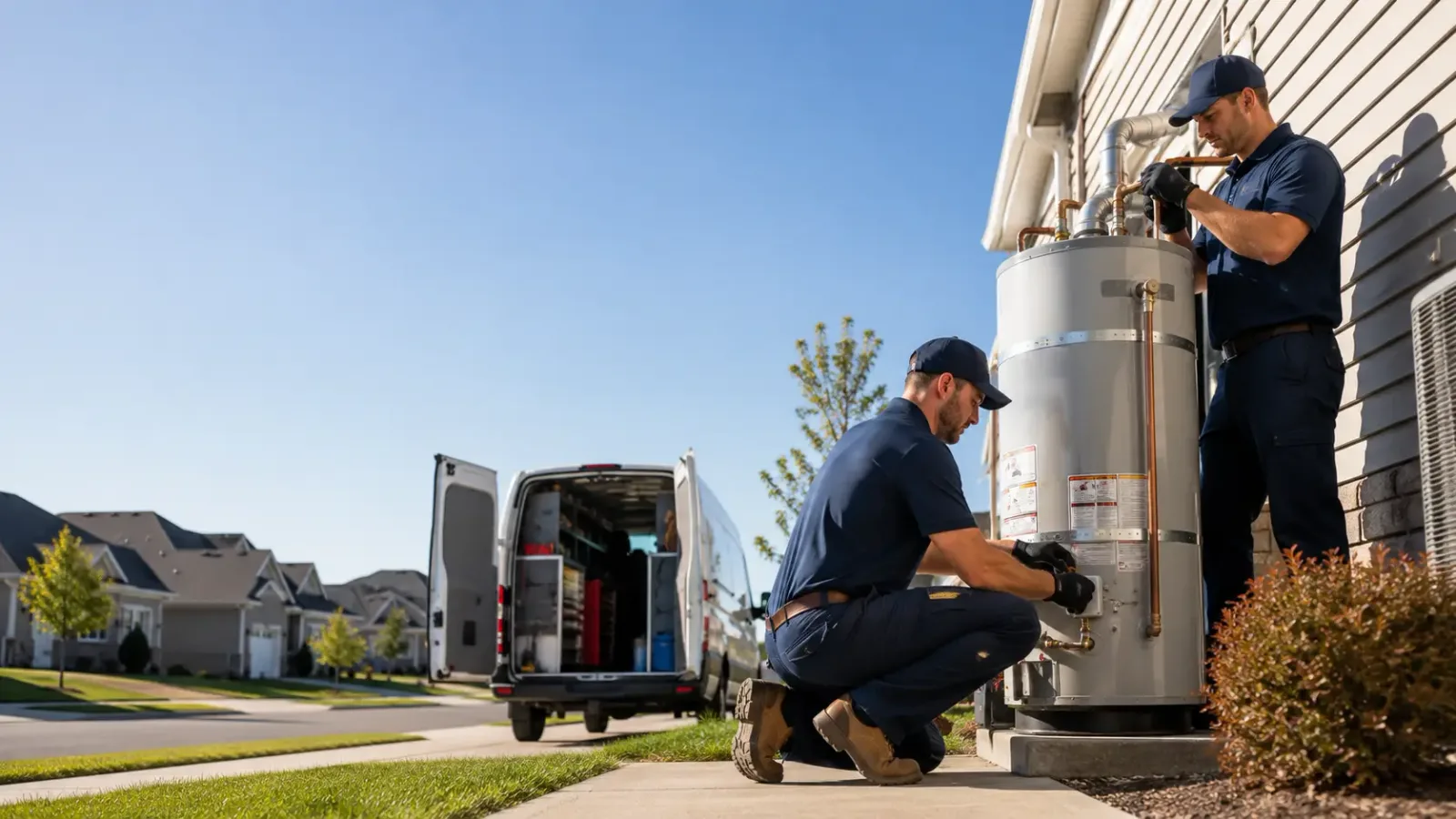 Water Heater Installation in Mcleod, ND